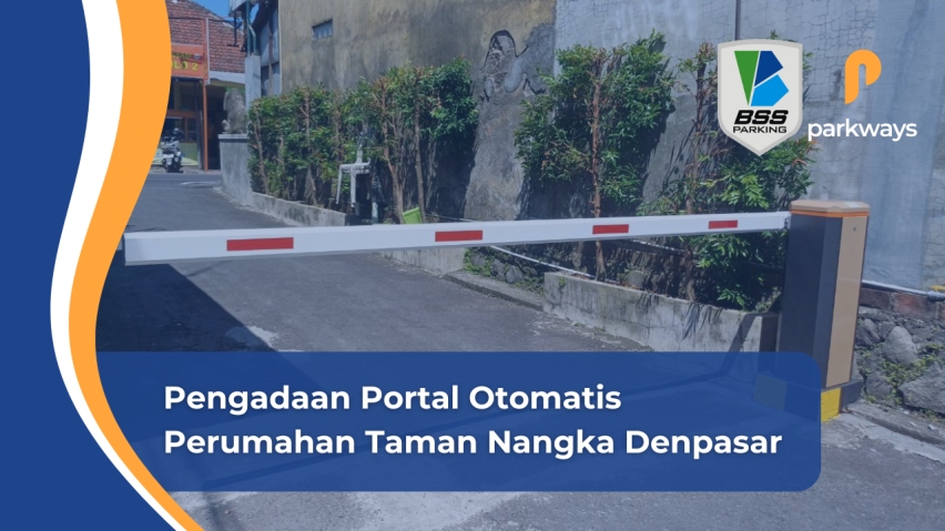 Pengadaan Portal Otomatis Perumahan Taman Nangka Kota Denpasar