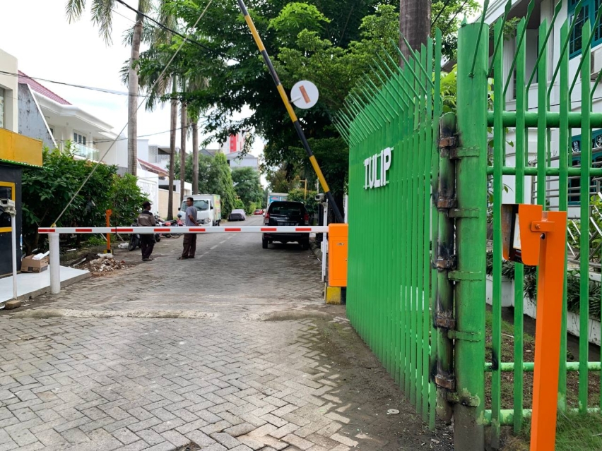 Portal Otomatis untuk Area Komersial dengan Traffic Tinggi