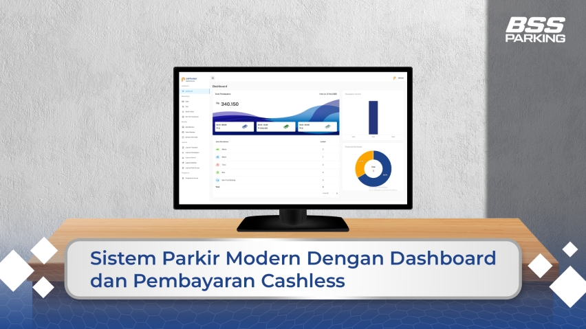 Sistem Parkir Modern dengan Dashboard &amp; Pembayaran Cashless