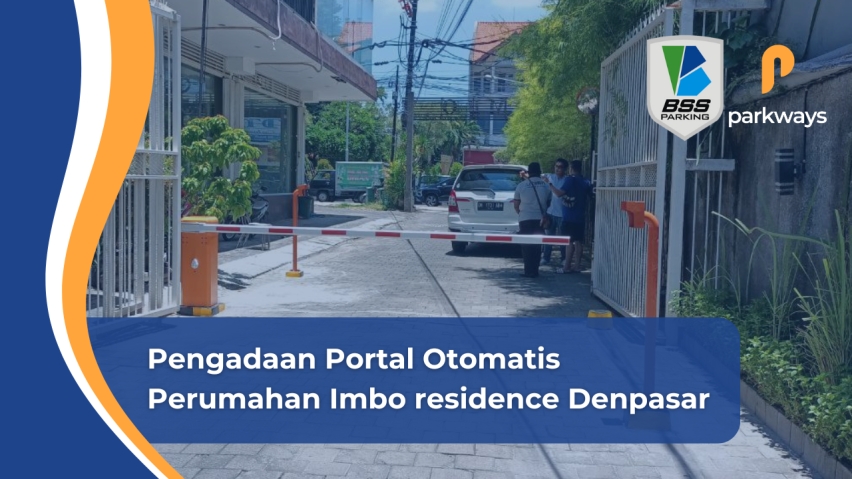 Pengadaan Portal Otomatis Perumahan Imbo residence Kota Denpasar