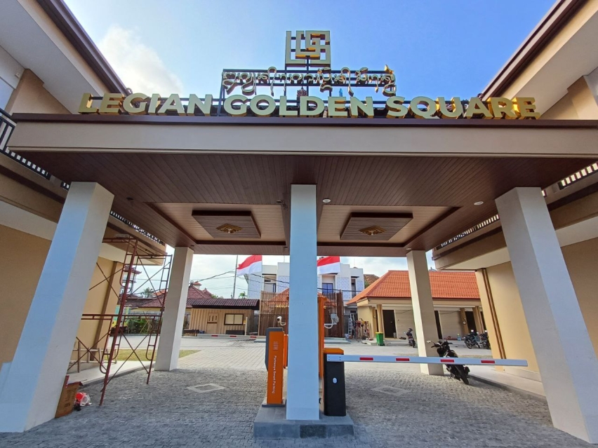 Pemasangan Parkways Ticketing System di Legian Golden Square, Denpasar, Bali